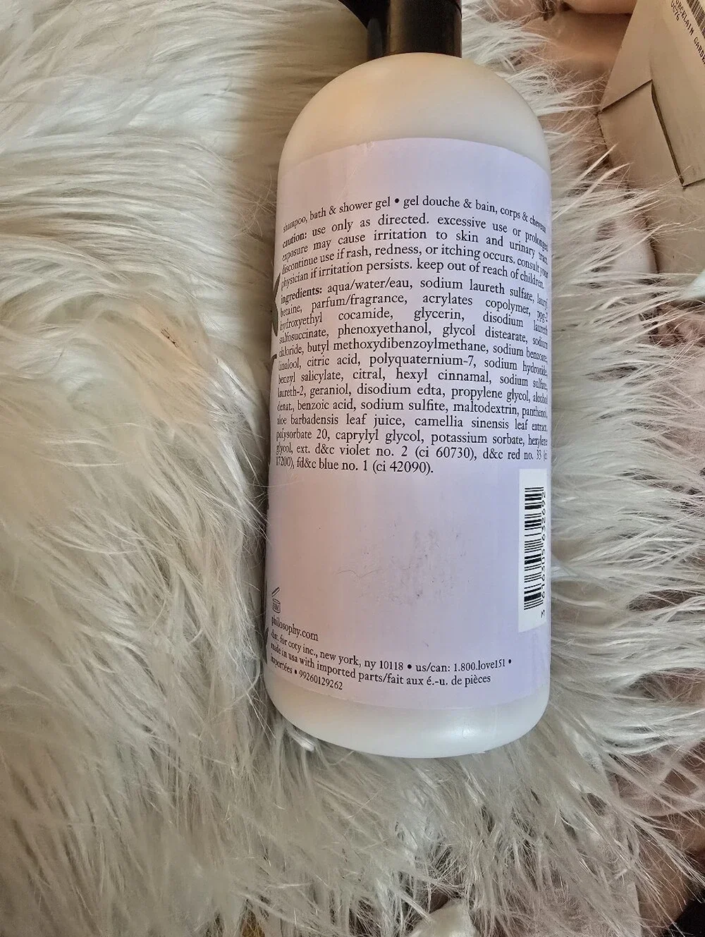 Philosophy Amazing Grace Lavender 32 Oz
